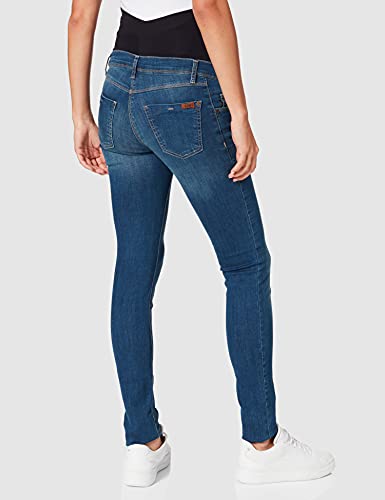 Love2Wait Damen Umstands-Jeans, Blau - 5